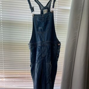Forever 21 overall distressed pants